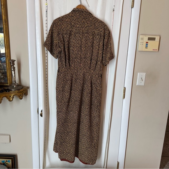 Vintage Silk Jones New York Wrap Dress - Picture 4 of 7
